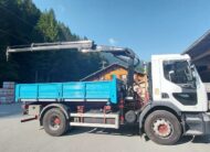 RENAULT 250 RIBALTABILE TRILATERALE E GRU HIAB